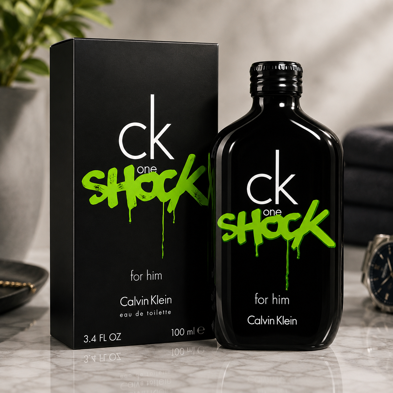 CALVIN KLEIN CK ONE SHOCK (M) EDT 100ML