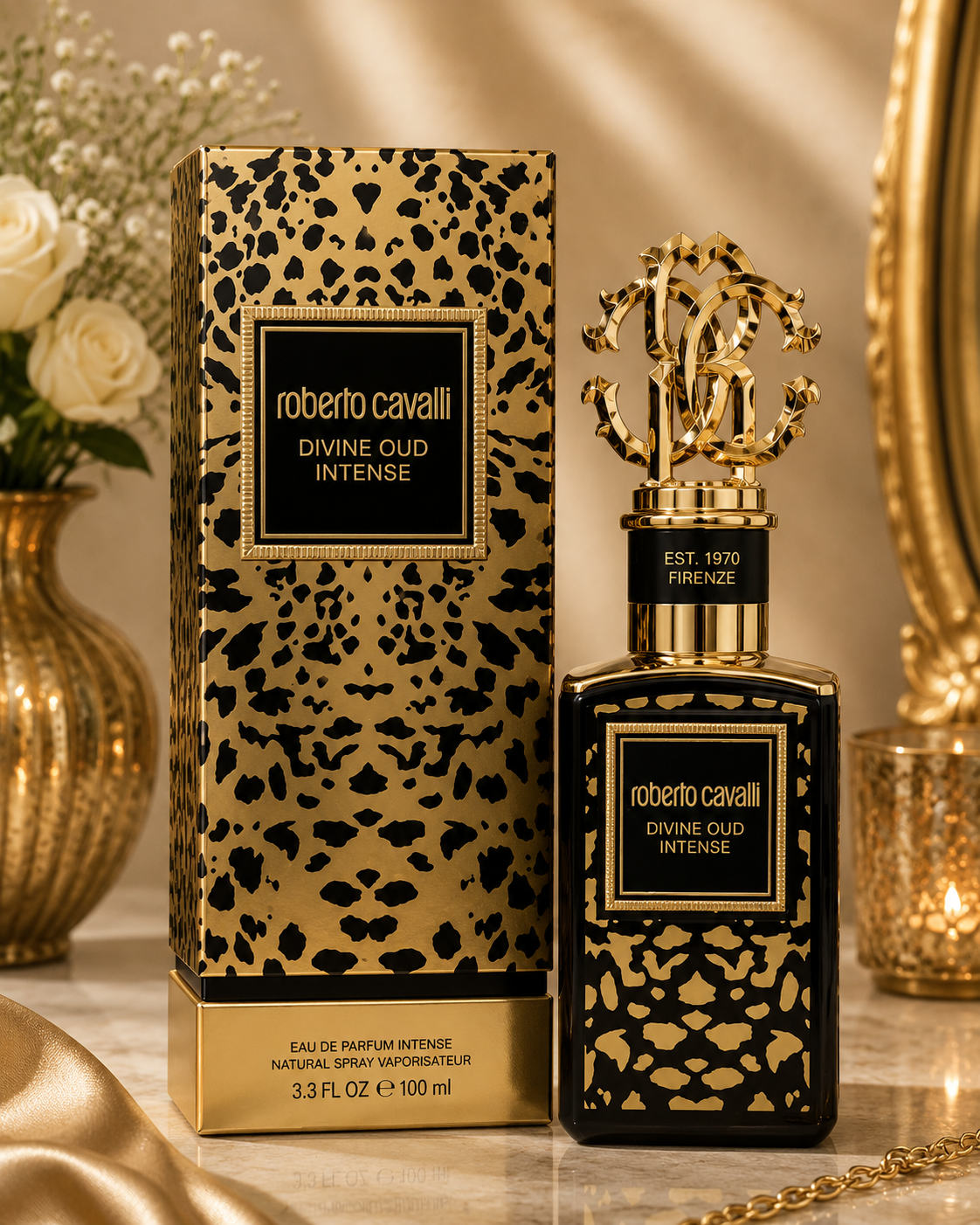 ROBERTO CAVALLI GOLD COLLECTION DIVINE OUD INTENSE (U) EDP 100ML