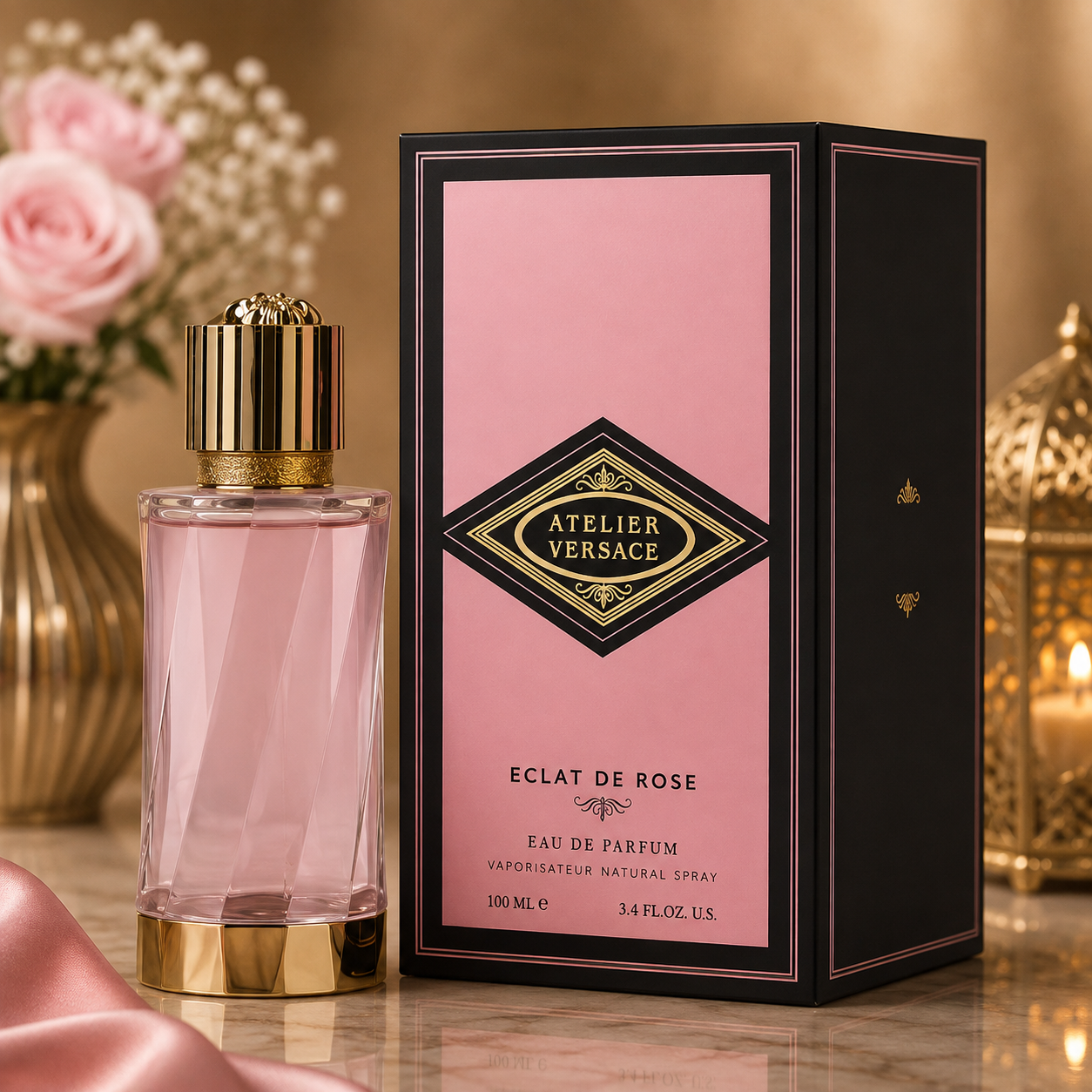 VERSACE ATELIER VERSACE ECLAT DE ROSE (U) EDP 100ML
