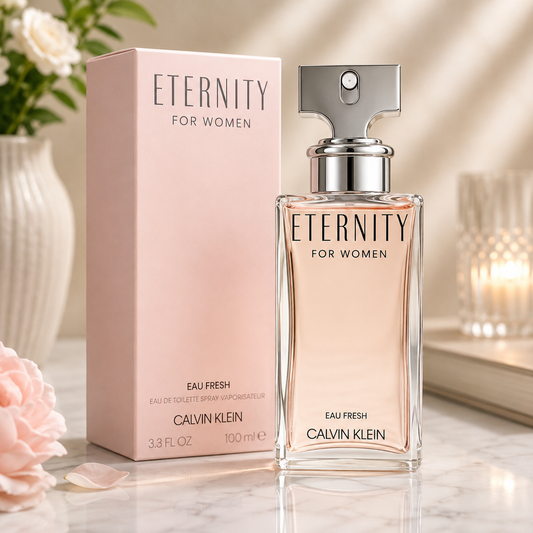 CALVIN KLEIN ETERNITY EAU FRESH (W) EDP 100ML