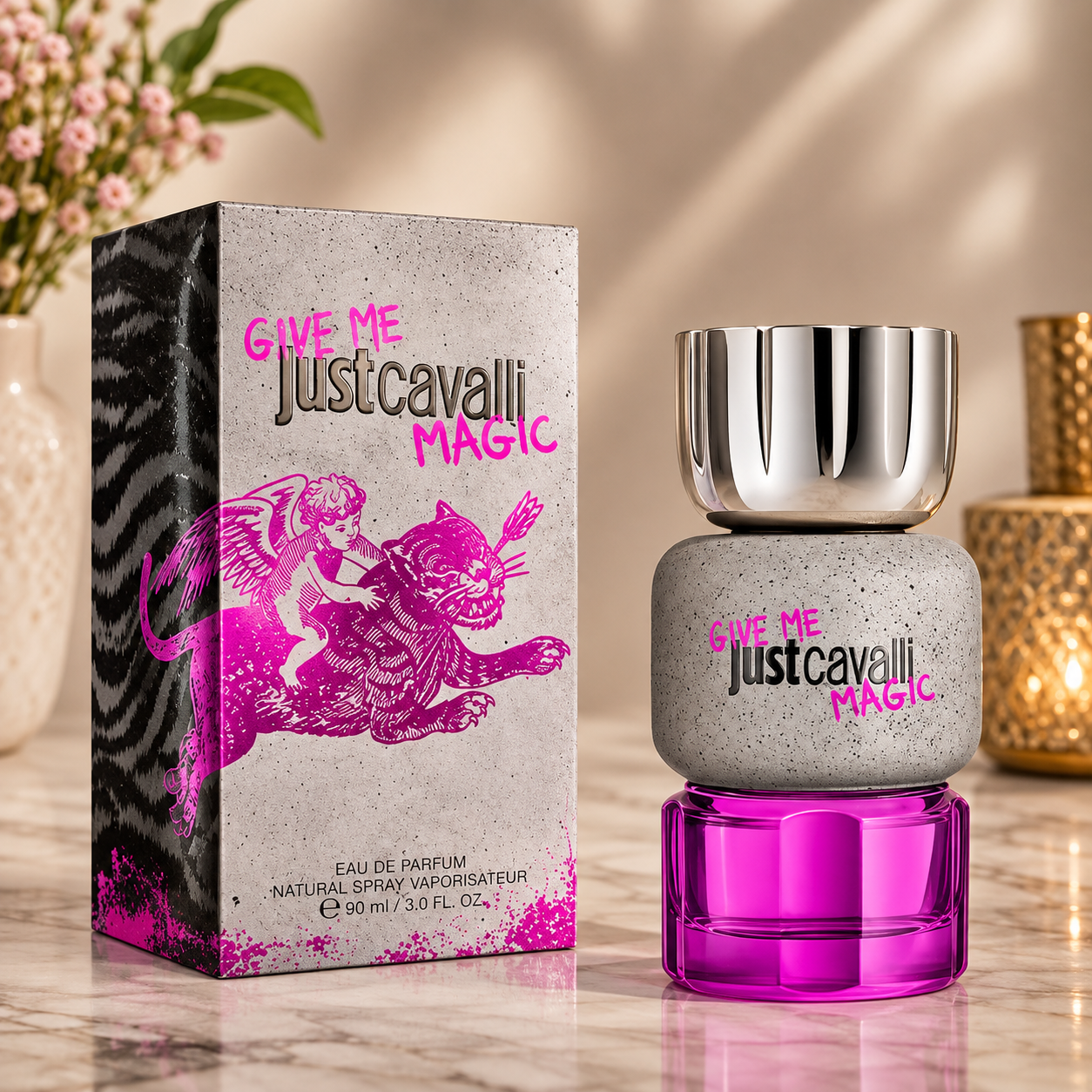 ROBERTO CAVALLI JUST CAVALLI GIVE ME MAGIC (W) EDP 90ML