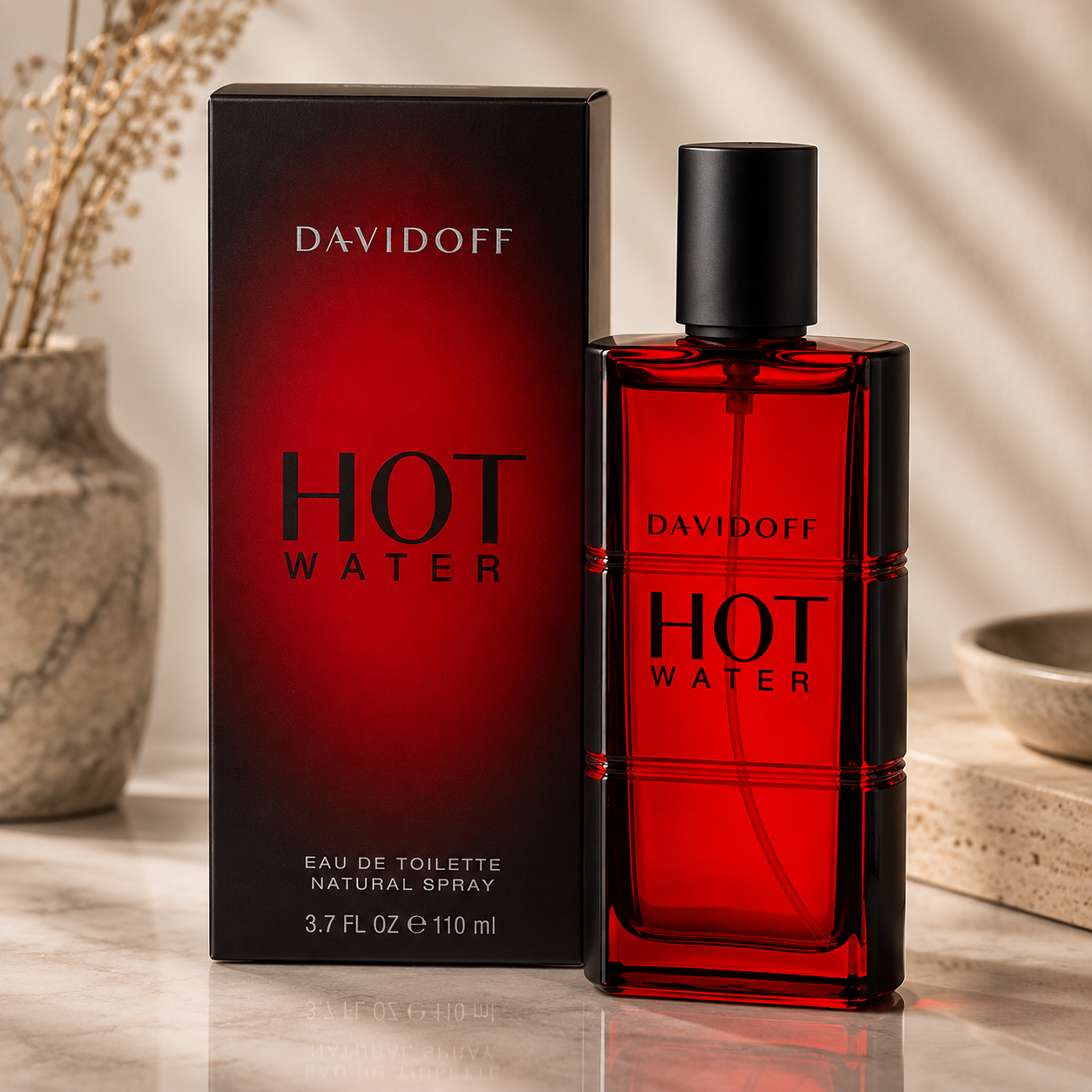 DAVIDOFF HOT WATER (M) EDT 110ML