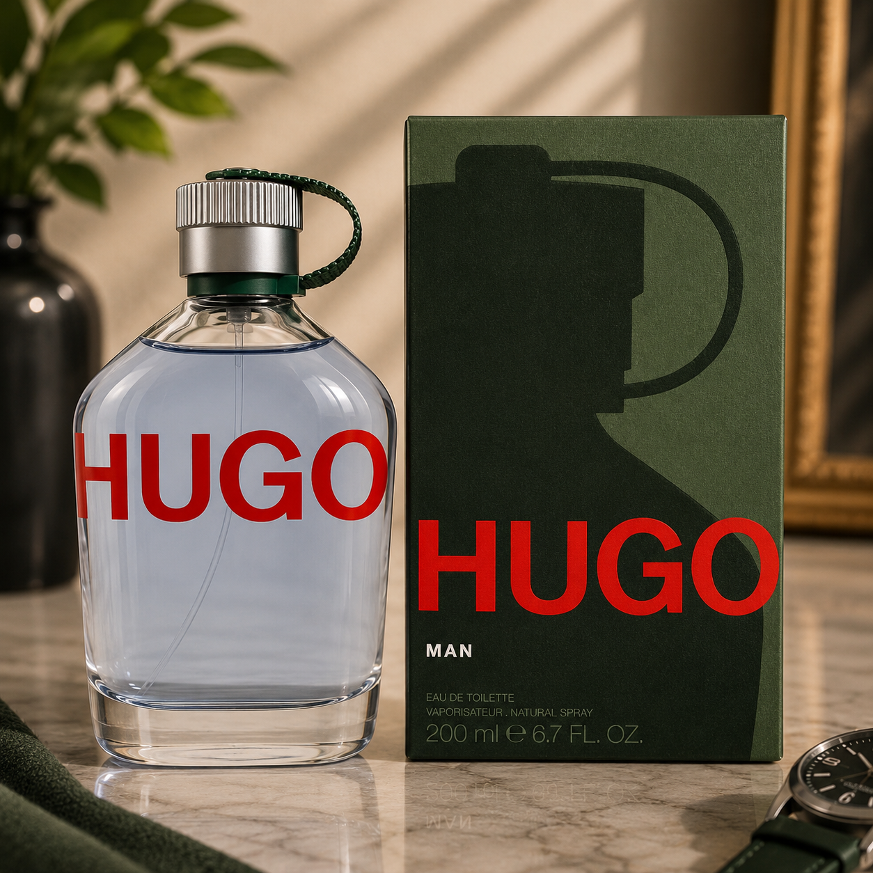 HUGO BOSS HUGO MAN (M) EDT 200ML