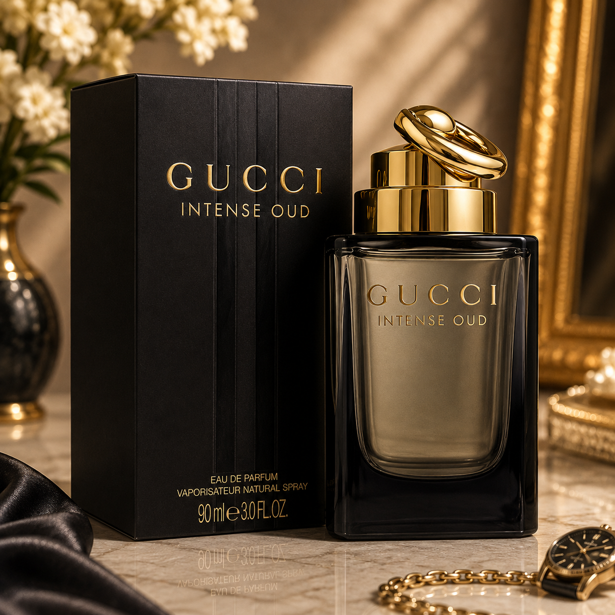 GUCCI INTENSE OUD (U) EDP 90ML