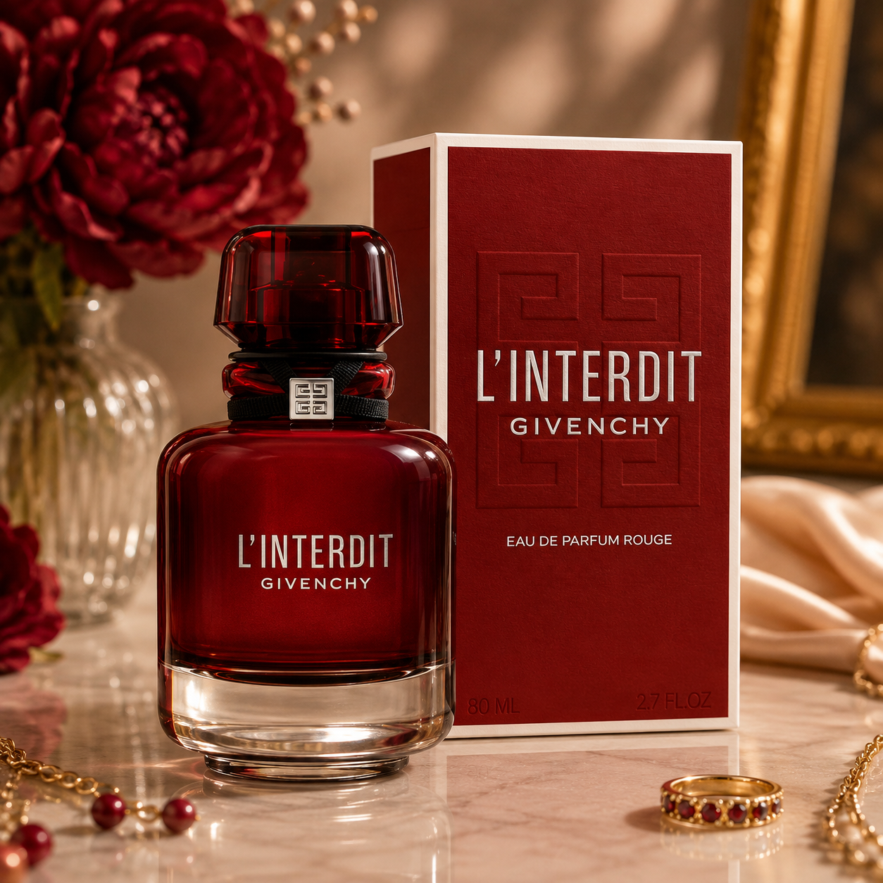 GIVENCHY L'INTERDIT (W) EDP ROUGE 80ML