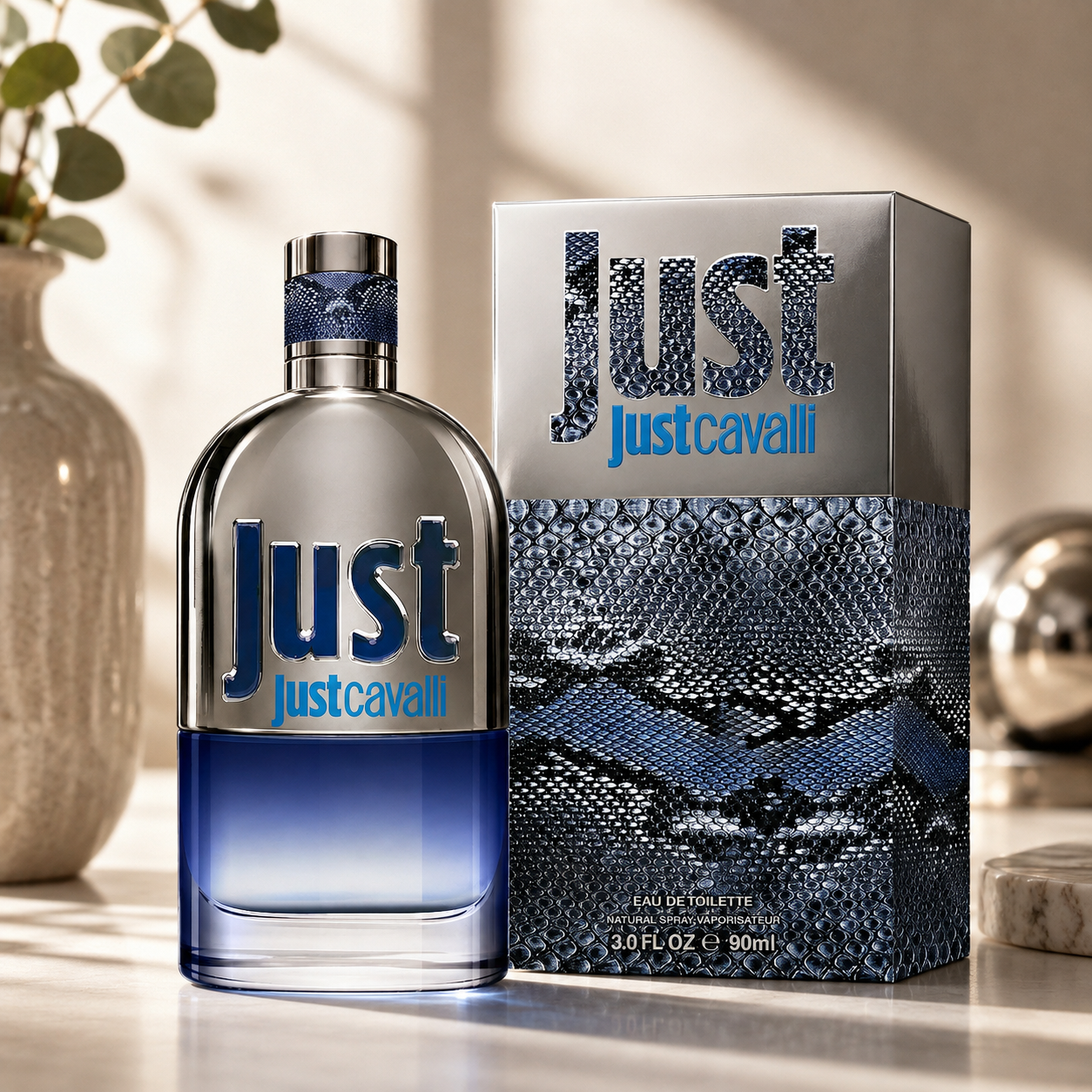 ROBERTO CAVALLI JUST CAVALLI HIM (M) EDT 90ML