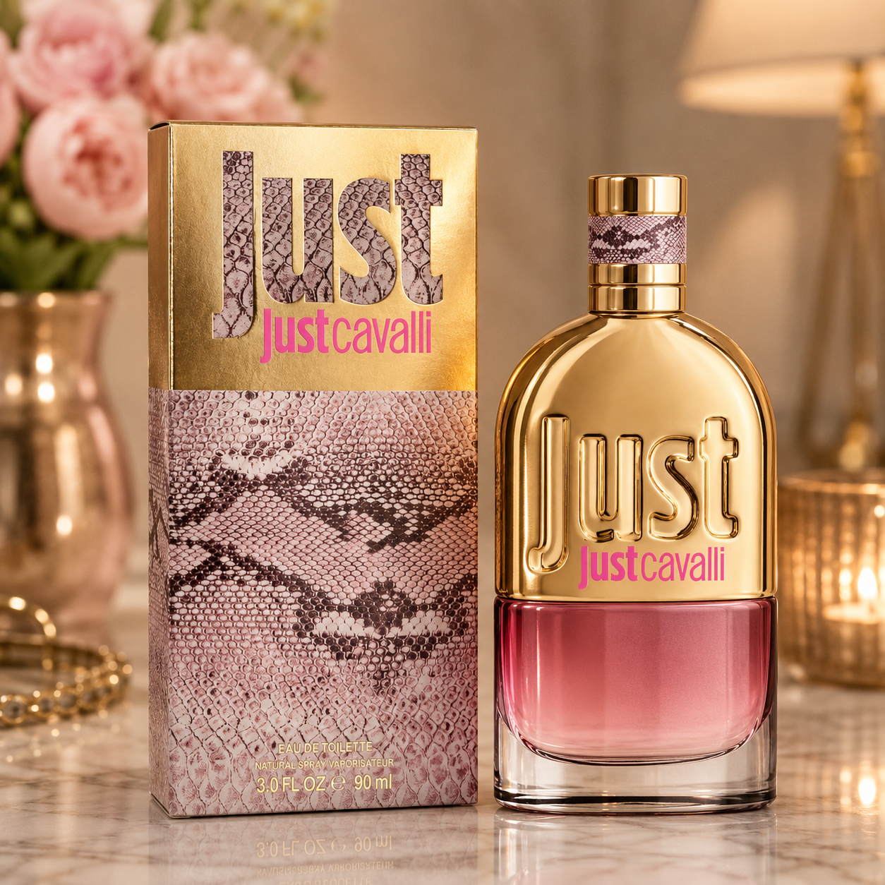 ROBERTO CAVALLI JUST CAVALLI (W) EDT 90ML