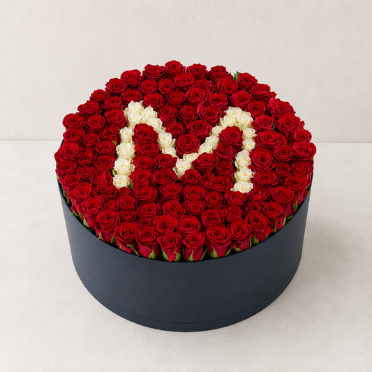 LUXURY RED ROSES BOX