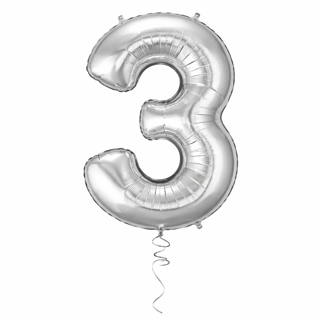 Number 3 Silver