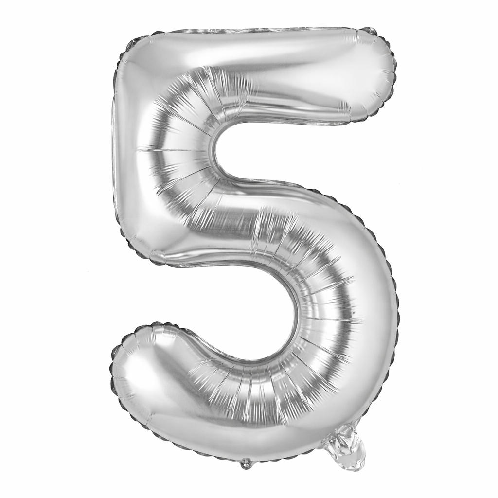 Number 5 Silver