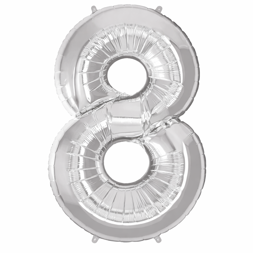 Number 8 Silver