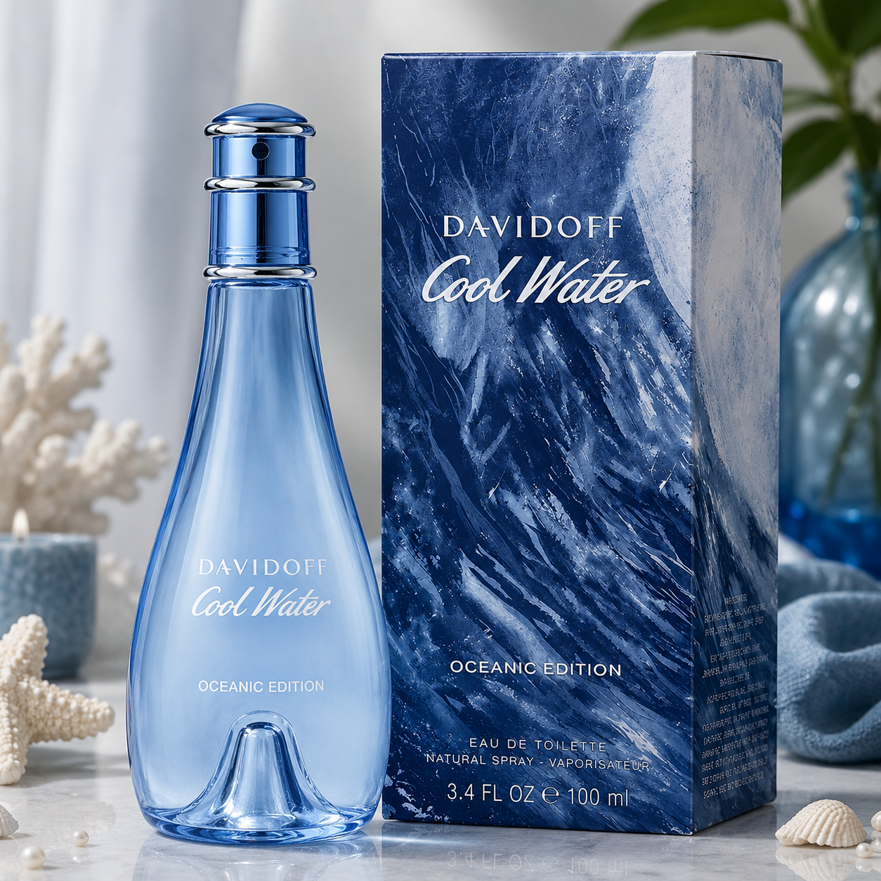 DAVIDOFF COOL WATER OCEANIC EDITION (W) EDT 100ML