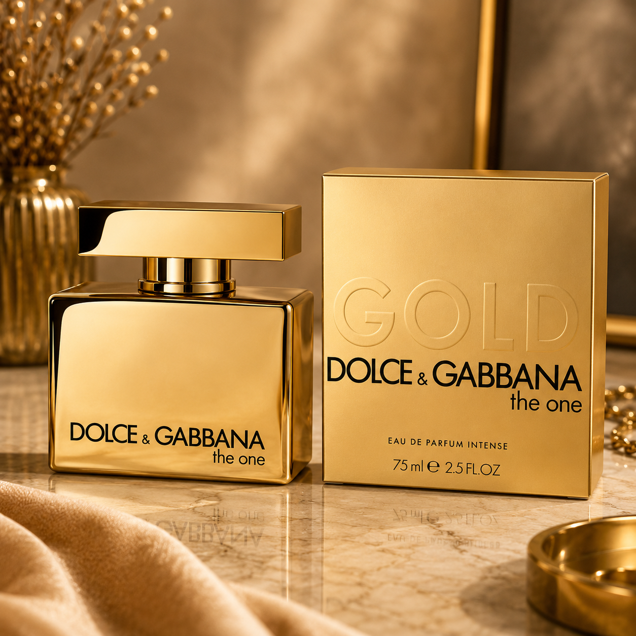 DOLCE & GABBANA THE ONE GOLD (W) EDP INTENSE 75ML