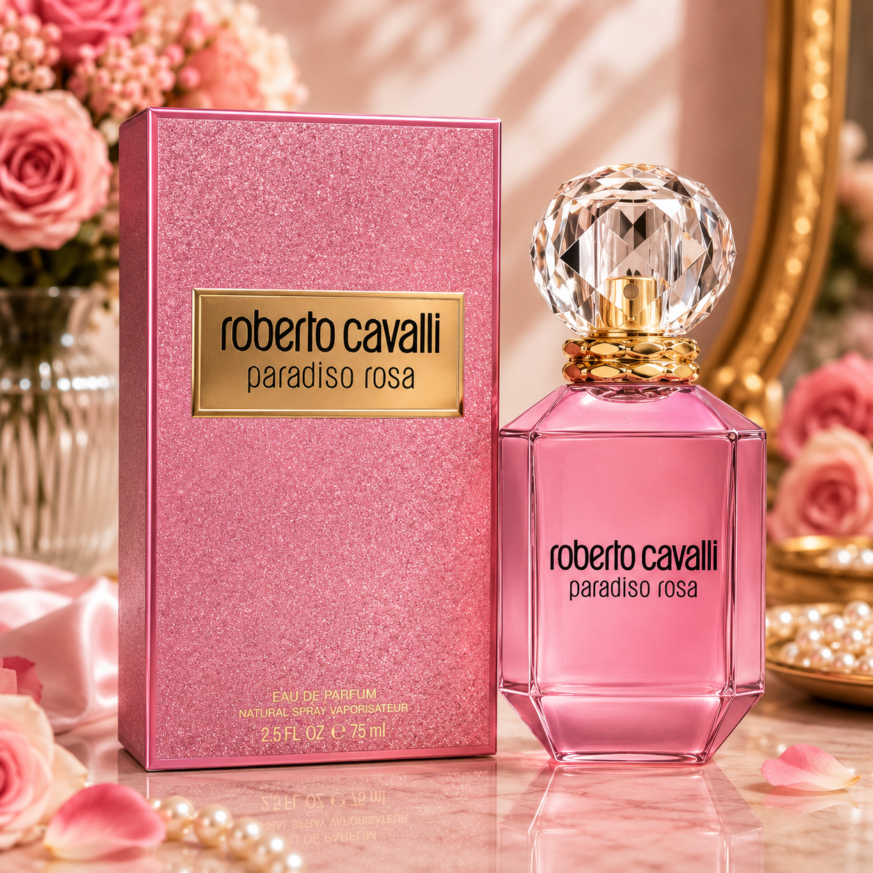 ROBERTO CAVALLI PARADISO ROSA (W) EDP 75ML
