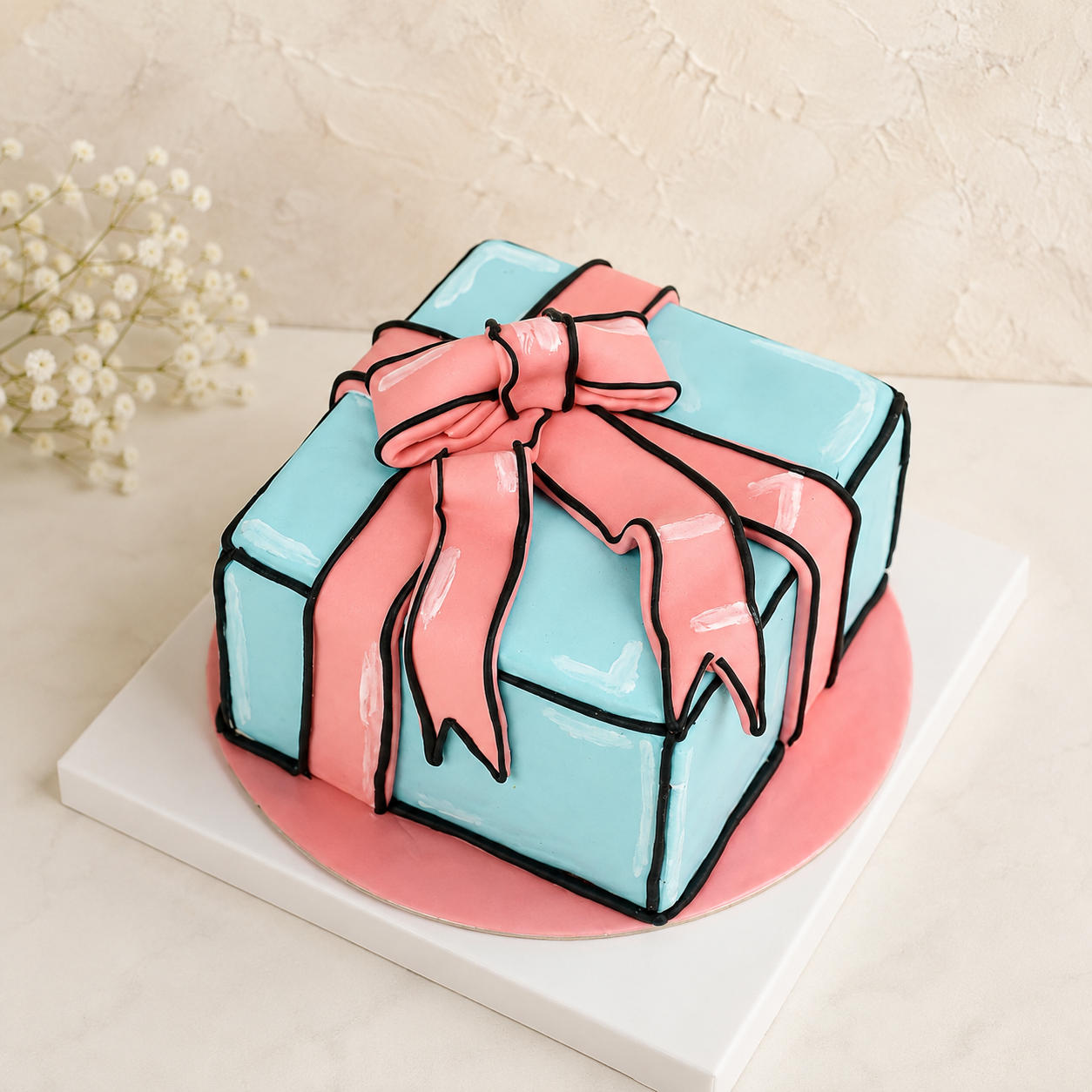 2Kg Gift Cartoon Cake