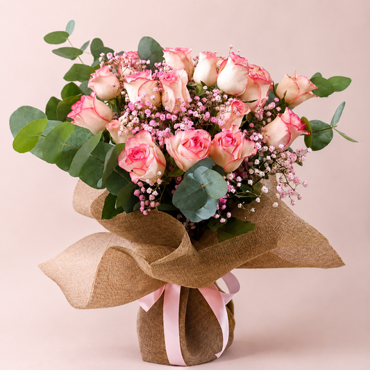 PINK ROSE BOUQUET
