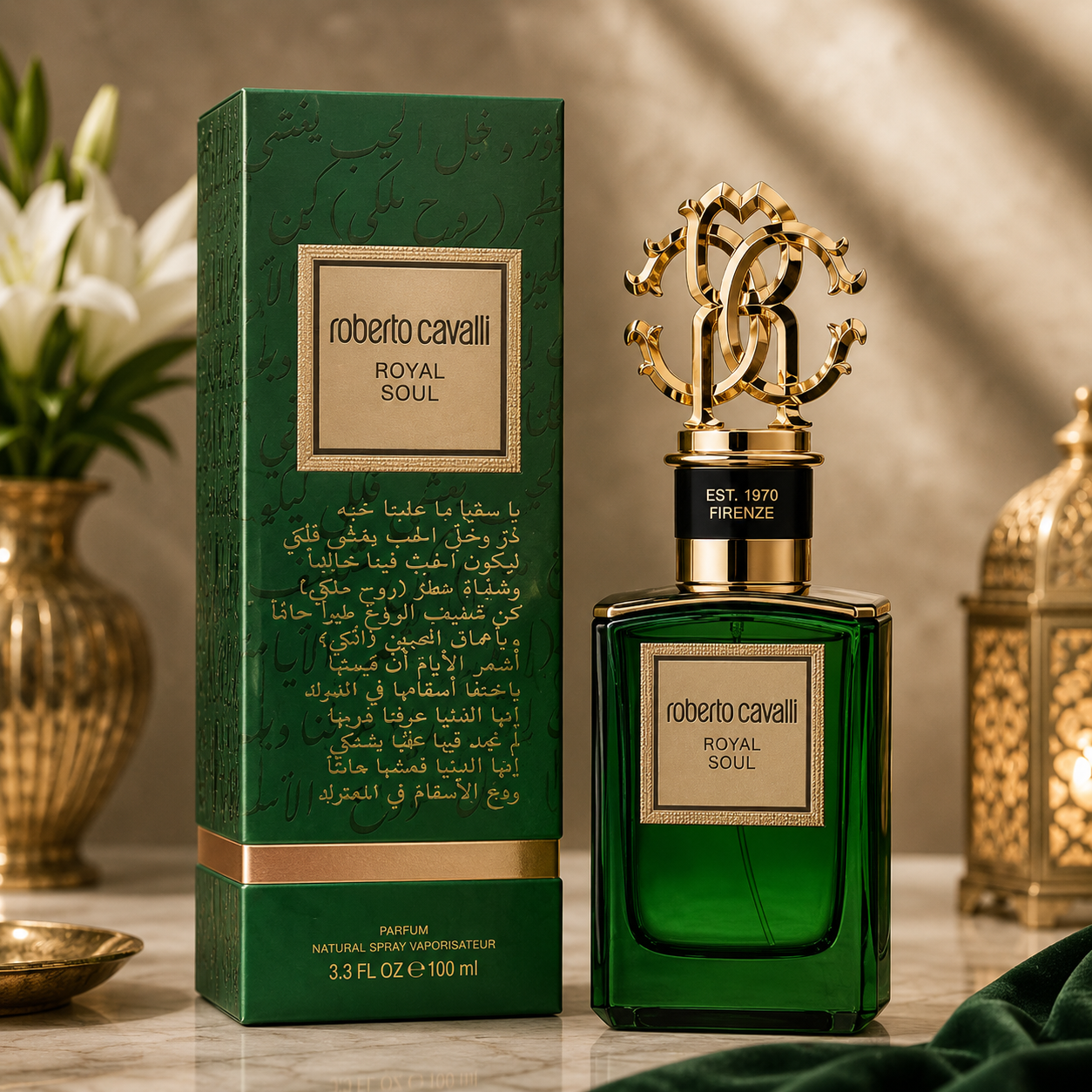 ROBERTO CAVALLI GOLD COLLECTION ROYAL SOUL (U) PARFUM 100ML