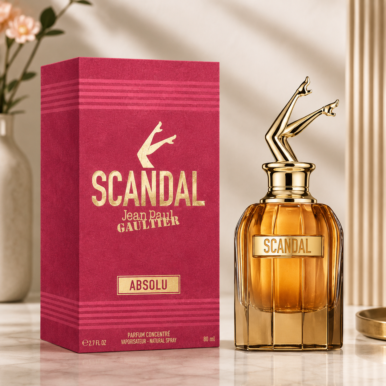 JEAN PAUL GAULTIER SCANDAL ABSOLU (W) PARFUM 80ML