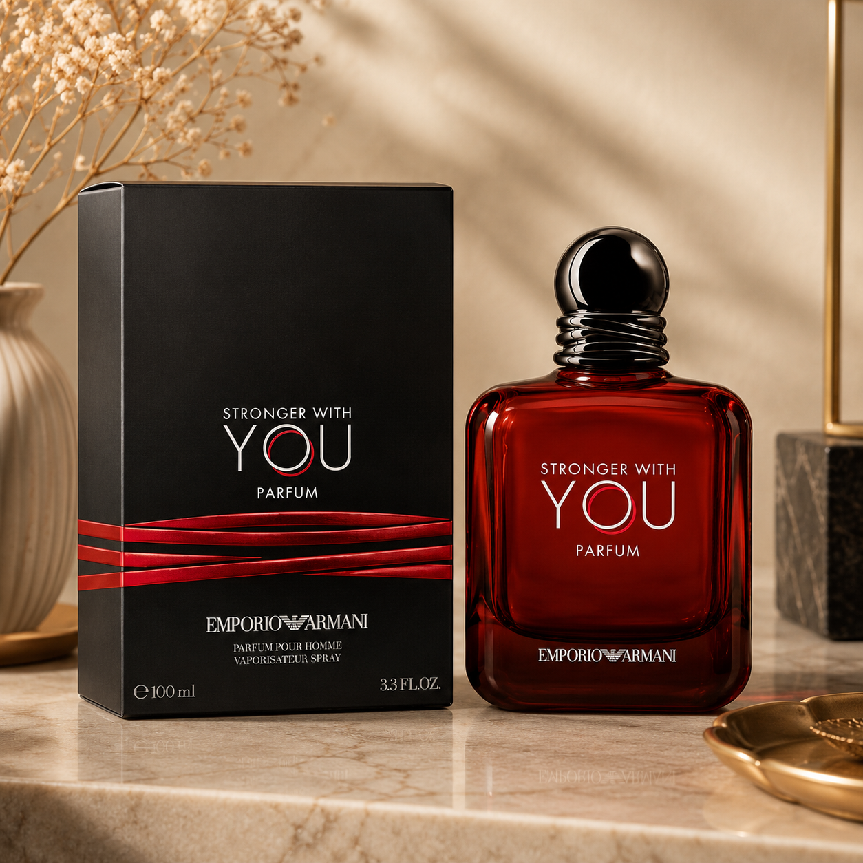 GIORGIO ARMANI EMPORIO ARMANI STRONGER WITH YOU PARFUM 100ML