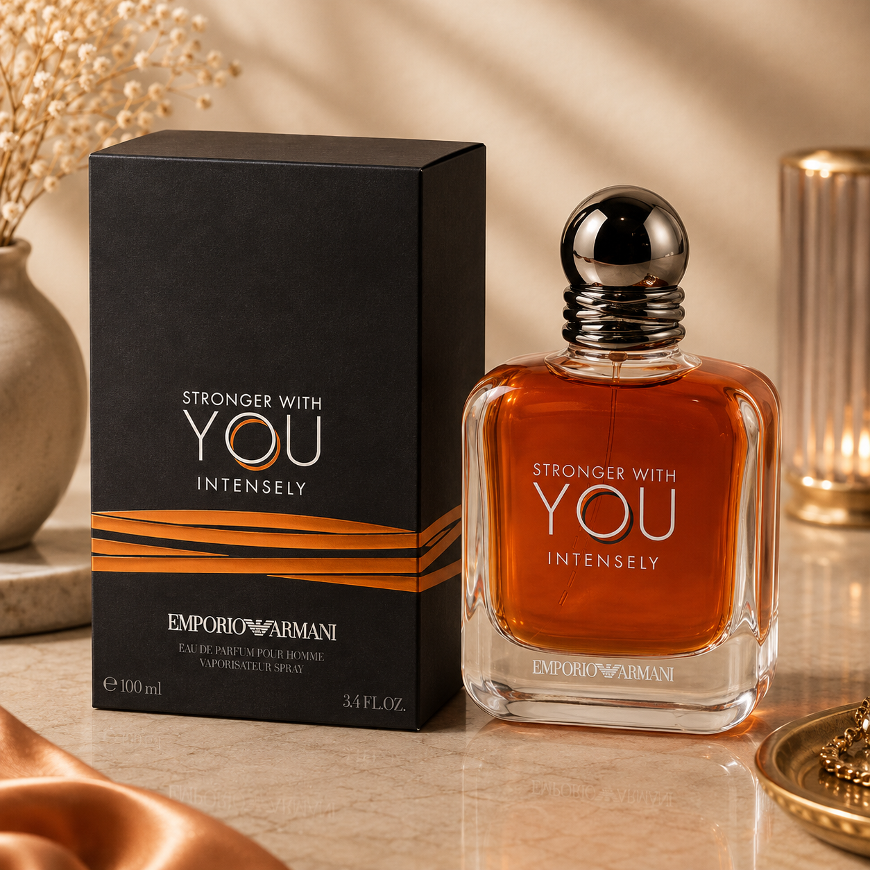 GIORGIO ARMANI STRONGER WITH YOU INTENSELY (M) EDP 100ML