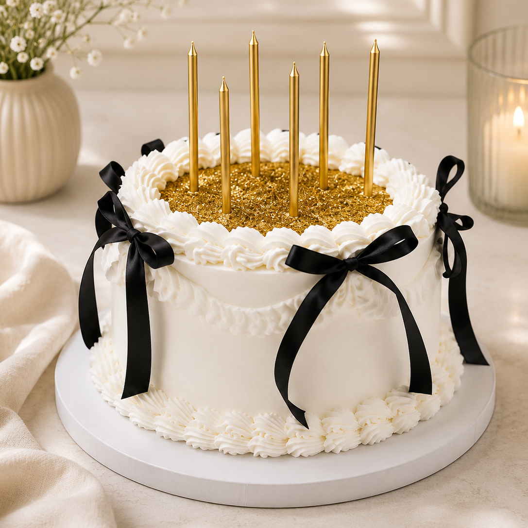 1Kg Stunning Glitter Cake