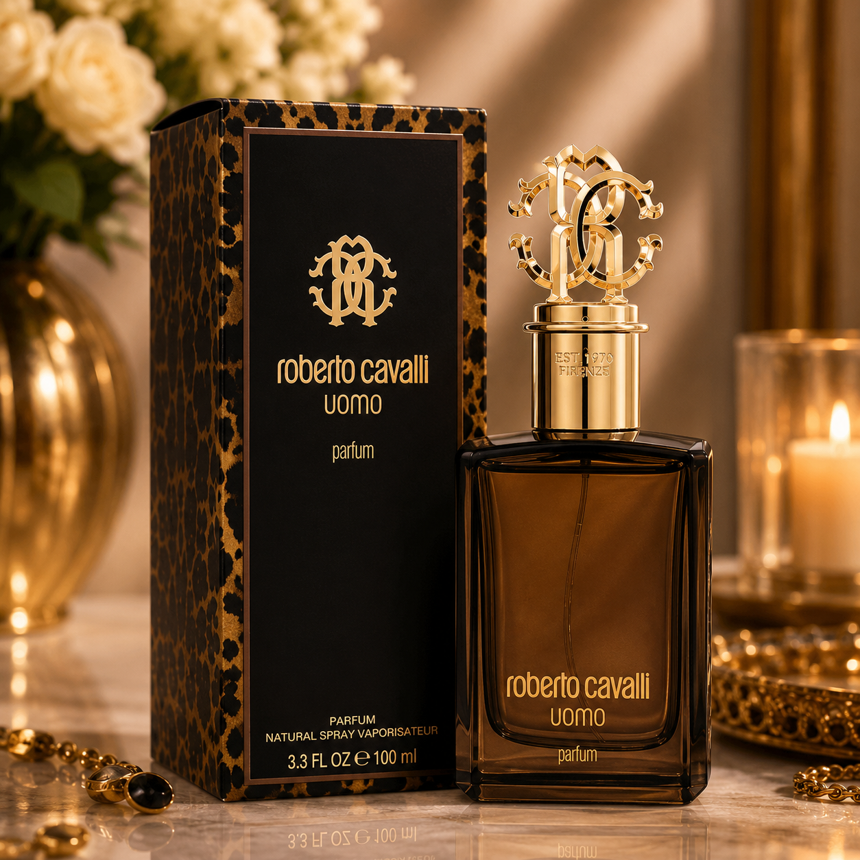 ROBERTO CAVALLI UOMO (M) PARFUM 100ML