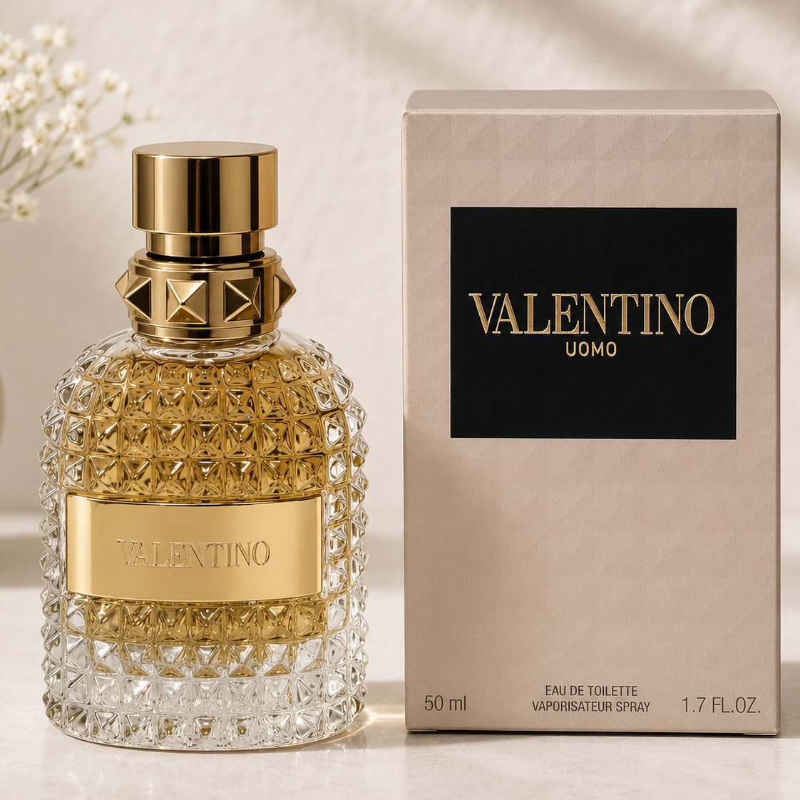 VALENTINO UOMO (M) EDT 50ML