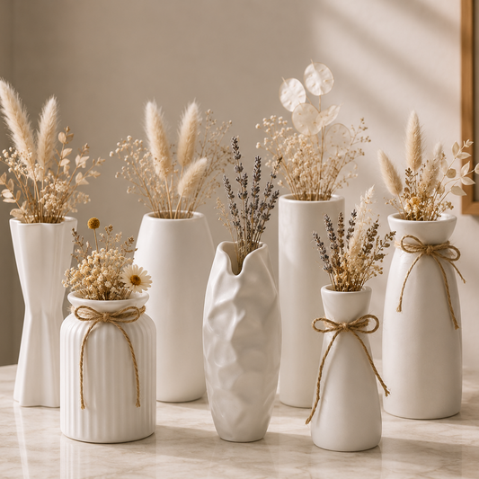 MODERN DINNING TABLE VASES