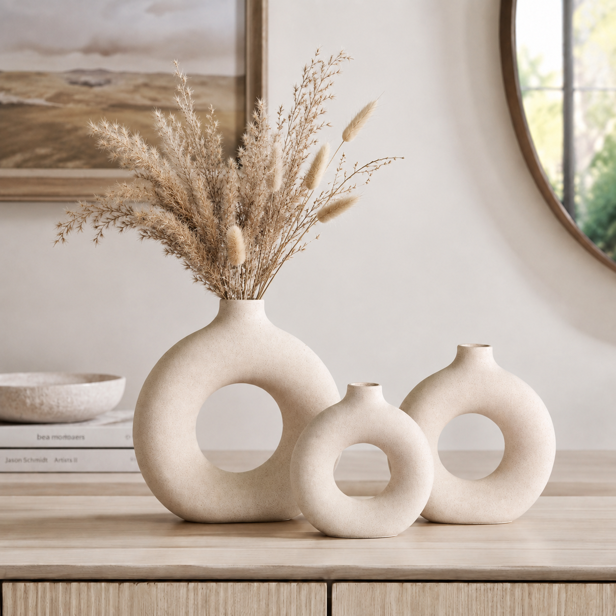 DONUT FLOWER VASE