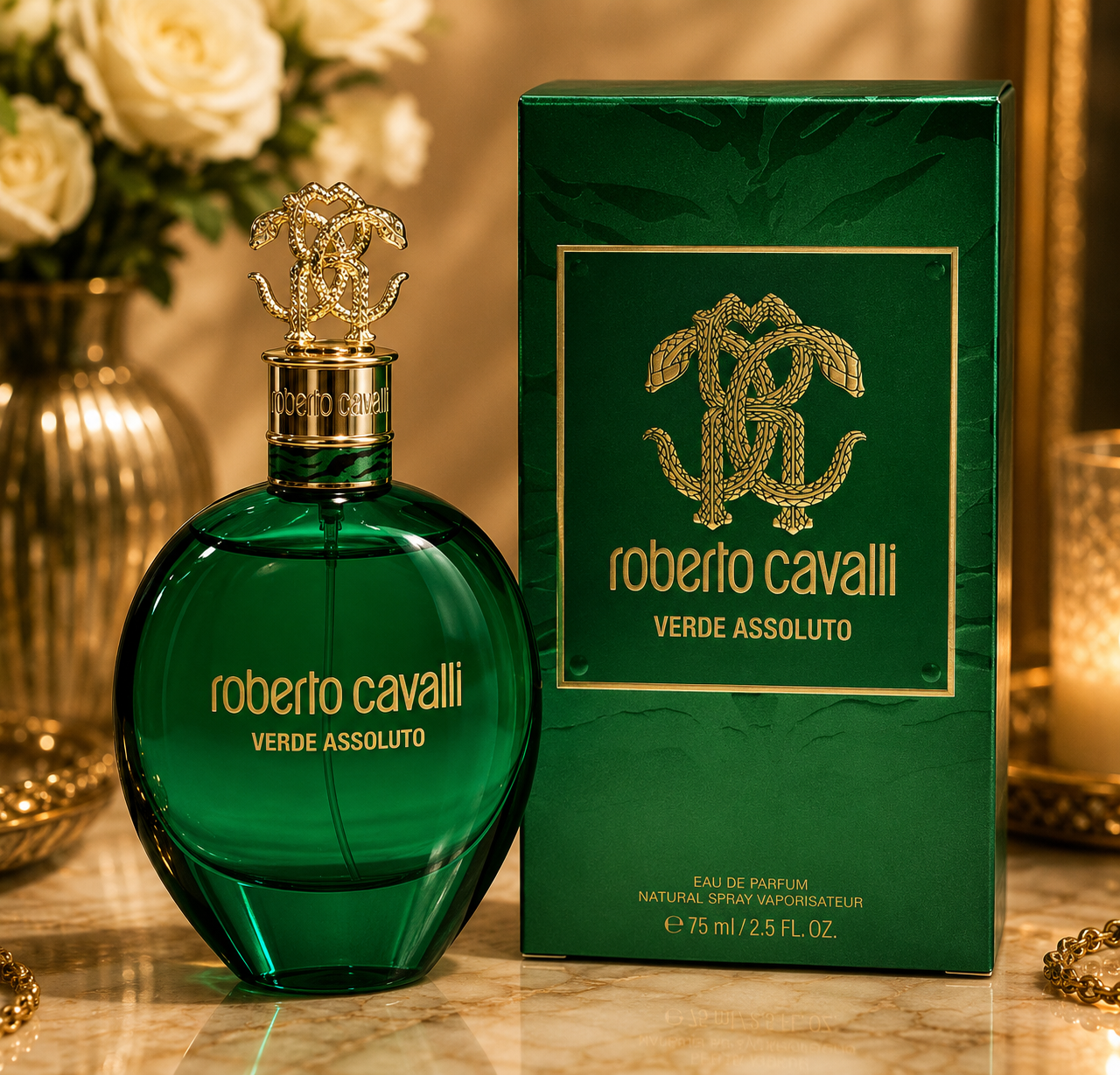 ROBERTO CAVALLI VERDE ASSOLUTO (W) EDP 75ML