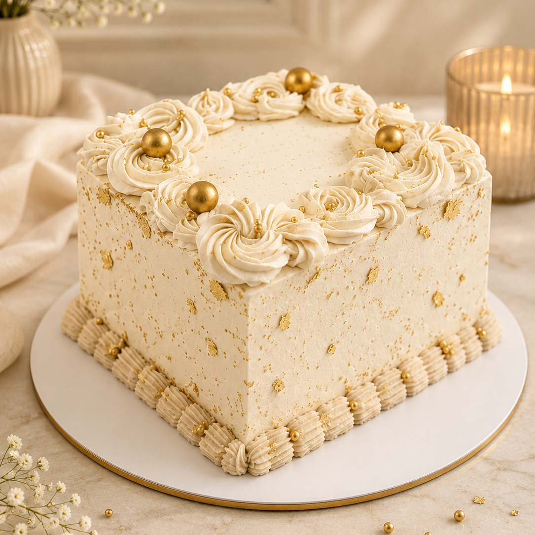 1Kg Charming Vintage Cake
