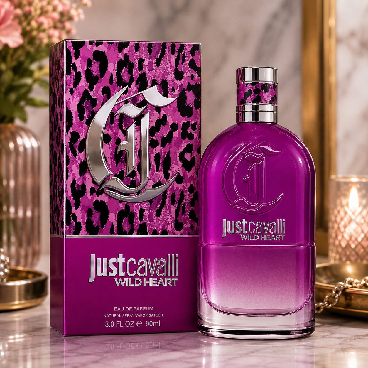 ROBERTO CAVALLI JUST CAVALLI WILD HEART (W) EDP 90ML